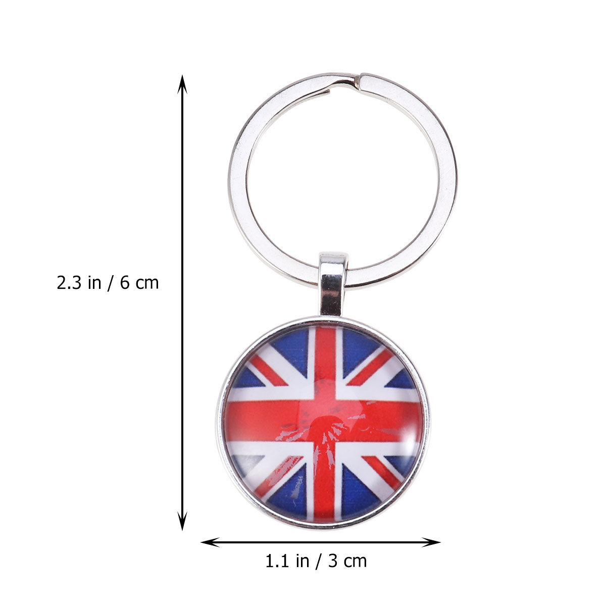 British Flag Keychain Keychain - Men'S Accessories London recension och pris