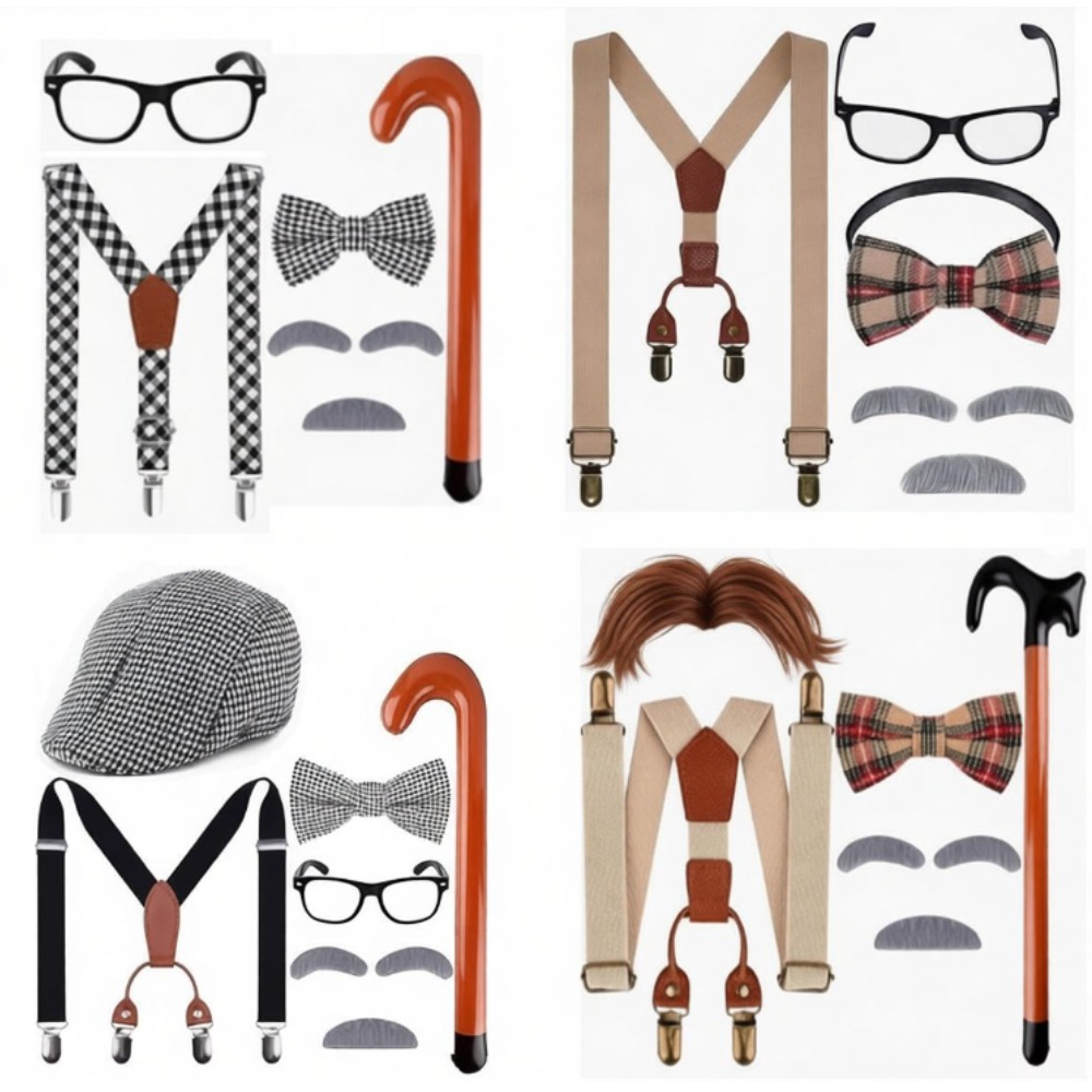 100 Day of School Costume Old  - Men'S Accessories In The 1920S recension och pris
