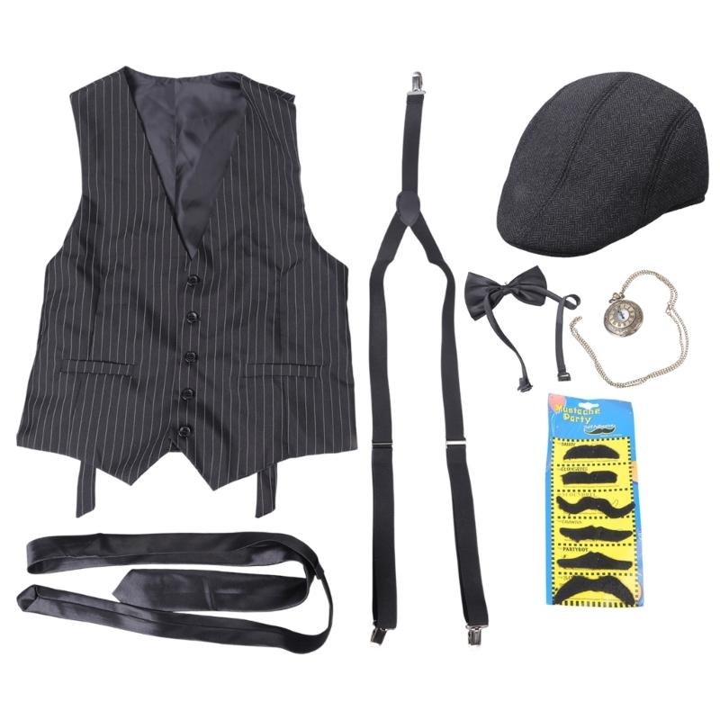 39BD 1920s Mens Costume,Roarin - Men'S Accessories In The 1920S recension och pris
