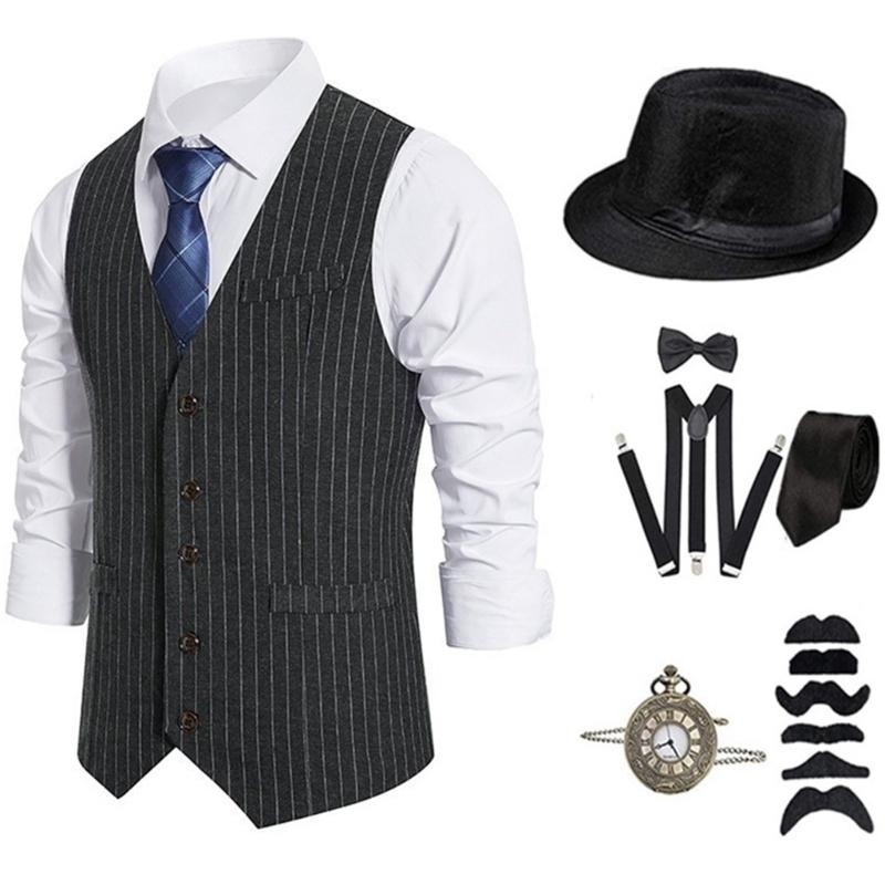 39BD 1920s Mens Costume,Roarin - Men'S Accessories In The 1920S recension och pris
