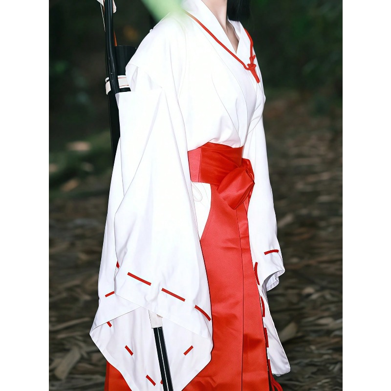 Anime Kikyo Inuyasha Cosplay C - Men'S Kimono Accessories recension och pris